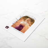 Invitation En Aluminium Diplôme de l'Université d'Auburn | Auburn Tigers (Rotation)