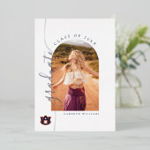 Invitation En Aluminium Diplôme de l'Université d'Auburn | Auburn Tigers (Debout devant)