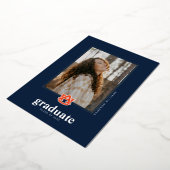 Invitation En Aluminium Diplômé de l'Université d'Auburn – Tigers d'Auburn (Rotation)