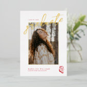 Invitation En Aluminium Diplômé de l'Université d'État de Jacksonville (Debout devant)