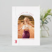 Invitation En Aluminium Diplômé de l'Université d'État de Jacksonville (Debout devant)