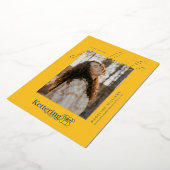 Invitation En Aluminium Diplômé de l'Université Kettering (Rotation)