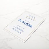 Invitation En Aluminium Diplômé de l'Université Kettering (Rotation)