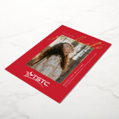 Invitation En Aluminium Diplômé de Texas State Technical College (Rotation)