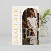 Invitation En Aluminium DIPLÔMÉE HEADLINE - photo (Debout devant)