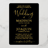 Invitation En Aluminium do-it-yourself couleur simple photo et moderne Mar (Recto)