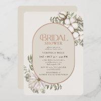 Douceur Florale d'Hiver pour la Douche de Mariée O