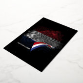 Invitation En Aluminium Drapeau des Pays-Bas (Rotation)