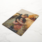 Invitation En Aluminium Éclairer (Rotation)