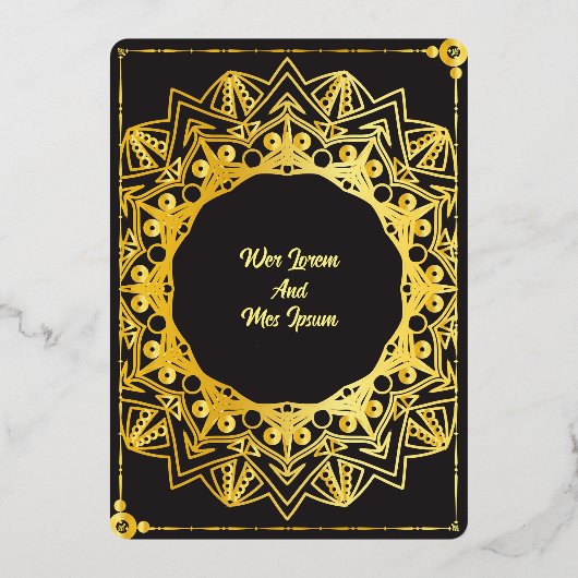 Invitation En Aluminium Effacer mariage acrylique Enregistrer la date (Verso)