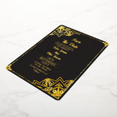 Invitation En Aluminium Effacer mariage acrylique Enregistrer la date (Rotation)