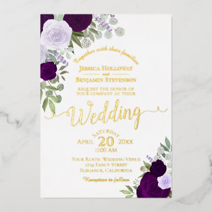 Invitation En Aluminium Elégant Boho Chic Aquarelle Rose Mariage
