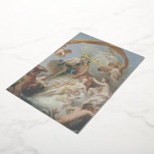 Invitation En Aluminium Elegant Classic Old painting Wedding (Rotation)