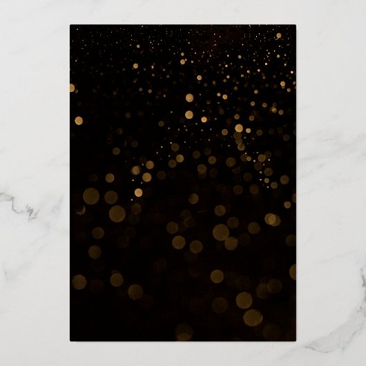 Invitation En Aluminium Elégant Galaxy Agate Géode rose et Mariage or (Verso)