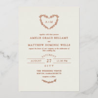 Élégant ivoire et Rose Mariage de couronne de coeu