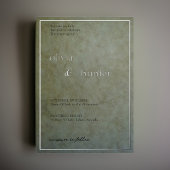 Invitation En Aluminium Élégant Mariage Sage Gold