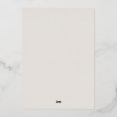 Invitation En Aluminium Élégant Thanksgiving Orange Citrouille Love Script (Verso)