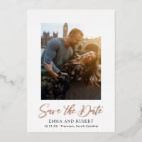 Emma Elegant Wedding Enregistrer la date