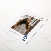 Invitation En Aluminium Empreinte de panthère de Eastern Illinois Panthers (Rotation)