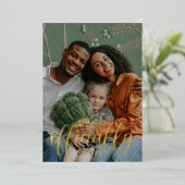 Invitation En Aluminium Enfin officiellement notre 2 adoption photo (Debout devant)