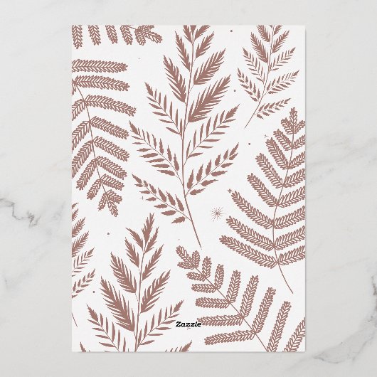 Invitation En Aluminium Enfin | Photo instantanée Enregistrer la date (Verso)