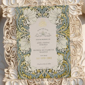 Invitation En Aluminium Enregistrer la date Dusty bleu musulman musulman M