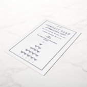 Invitation En Aluminium Entreprise Appréciation Champagne Tower Business (Rotation)