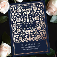 Épée Royale Médiévale Bleue Mariage Enregistrer la