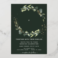 Eucalyptus Arrière - plan vert Mariage vert