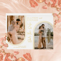 Événement à deux photos de mariage en arches inver