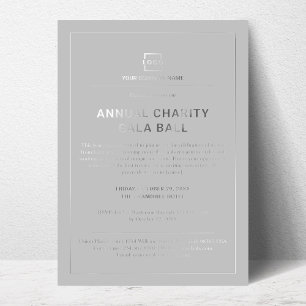 Invitation En Aluminium Événement d'entreprise personnalisé de l'entrepris