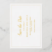 Événement Élégant de Mariage Classique Monogramme