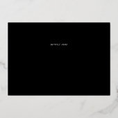 Invitation En Aluminium Événement spécial sur l'enseigne de Las Vegas (Verso)