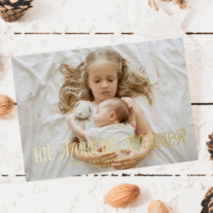 Invitation En Aluminium Faire la fête pour bébé à Noël