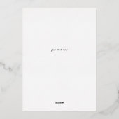 Invitation En Aluminium Fairy Girls Danser Au Lune (Verso)