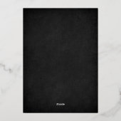 Invitation En Aluminium Fantasy Medieval Wedding (Verso)