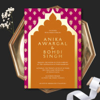 Fenêtre indienne colorée Mariage d'écran VRAI