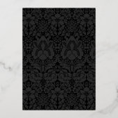 Invitation En Aluminium Fête Art déco des années 20 (Verso)