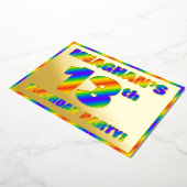 Invitation En Aluminium Fête d'anniversaire des 13 ans — Amusant, Spectre  (Rotation)