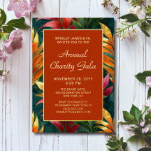 Fête de gala de l'Événement de Charité Florale Mod