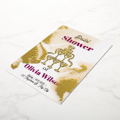 Invitation En Aluminium Fête de mariage (Rotation)