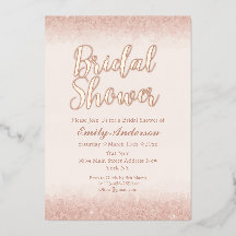 Fête de mariage Rose Gold Chic