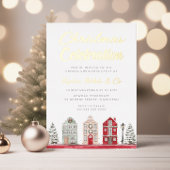 Invitation En Aluminium Fête de Noël populaire moderne