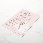 Invitation En Aluminium Fête des mariées (Rotation)