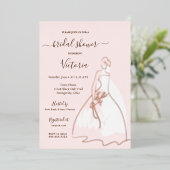 Invitation En Aluminium Fête des mariées (Debout devant)