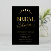 Invitation En Aluminium Fête des mariées céleste (Debout devant)