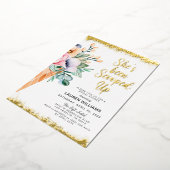 Invitation En Aluminium Fête des mariées de crème glacée récupérée (Rotation)