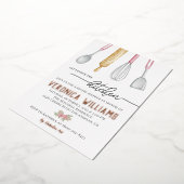 Invitation En Aluminium Fête des mariées de recette (Rotation)