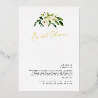 Fête des mariées d'huile d'or Veil floral blanc