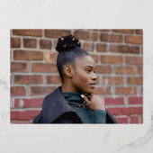 Invitation En Aluminium Fêtons la Graduate 2023 Bold Graduation (Verso)